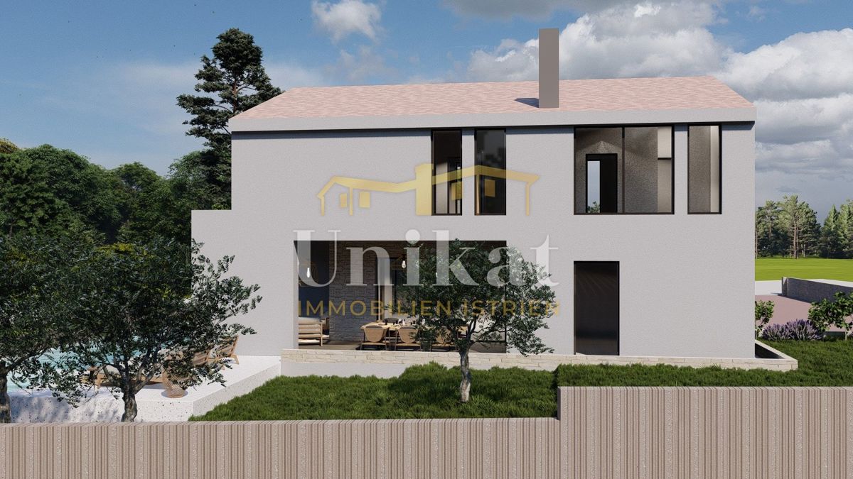 Zemljišče z gradbenim dovoljenjem v Tinjanu